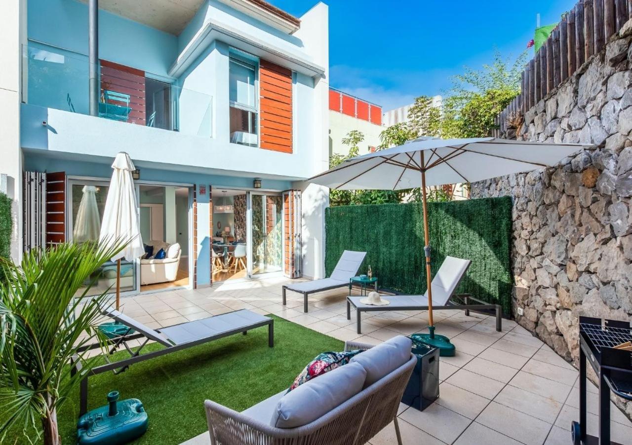 Family House With Patio And Communal Pool Villa Santa Ursula  Bagian luar foto